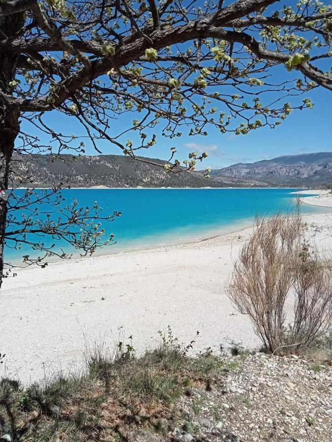 Petit Nid Cosy Typiquement Provencal Apartment Villecroze Bagian luar foto